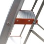 [US Warehouse] Алюминиевая складная многоцелевая 2-шаговая 2-ступенчатая 2-ступенчатая D-образная работа лестница